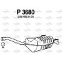 P3680 FENNO Глушник вихлопних газів кінцевий