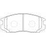 FP0602 FIT Комплект гальмівних колодок дисковий гальм