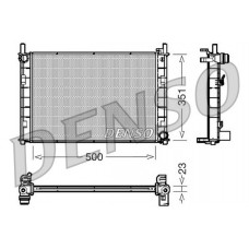 DRM10045 DENSO Радіатор охолодження двигуна
