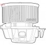 DEA46001 DENSO Вентилятор салону