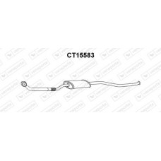 CT15583 VENEPORTE Предглушник вихлопних газів