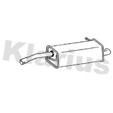 221656 KLARIUS Глушник вихлопних газів кінцевий