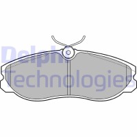 LP847 DELPHI Комплект гальмівних колодок дисковий гальм