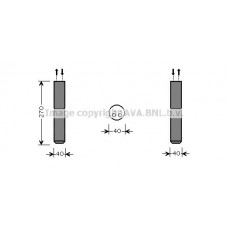 RTD493 AVA QUALITY COOLING Осушувач кондиціонера