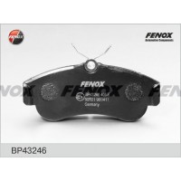 BP43246 FENOX Комплект гальмівних колодок дисковий гальм