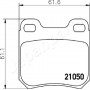PP-0403AF JAPANPARTS Комплект гальмівних колодок дисковий гальм