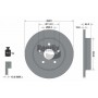 BDS2096 BENDIX Braking Гальмівний диск