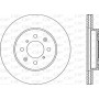 BDA1215.20 OPEN PARTS Гальмівний диск