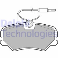 LP564 DELPHI Комплект гальмівних колодок дисковий гальм