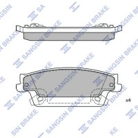 SP2254 Hi-Q КомплеК т гальмівних колодок, дискове гальмо