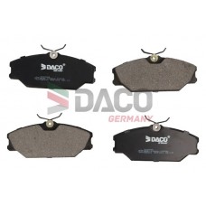323946 DACO Germany Комплект гальмівних колодок дисковий гальм