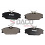 323946 DACO Germany Комплект гальмівних колодок дисковий гальм