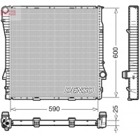 DRM05113 DENSO Радіатор охолодження двигуна
