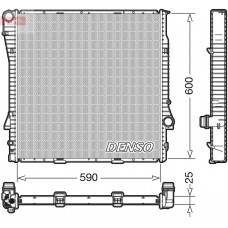 DRM05113 DENSO Радіатор охолодження двигуна