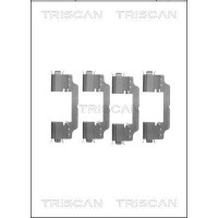 8105 101647 TRISCAN Комплектуючі колодки дискового гальма
