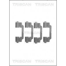 8105 101647 TRISCAN Комплектуючі колодки дискового гальма