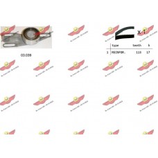 04.5156 AUTOKIT Комплект ременя ГРМ