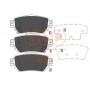 704-13112 IAP QUALITY PARTS Комплект гальмівних колодок дисковий гальм