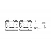 NB23271V02 NEW BLOX КомплеК т гальмівних колодок, дискове гальмо