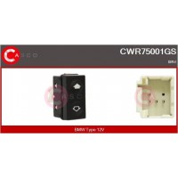 CWR75001GS CASCO Вимикач склопідйомник