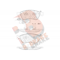 RB1725 R BRAKE Комплект гальмівних колодок дисковий гальм
