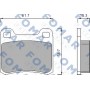 FO 474185 FOMAR Friction КомплеК т гальмівних колодок, дискове гальмо