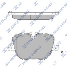 SP2237 Hi-Q КомплеК т гальмівних колодок, дискове гальмо