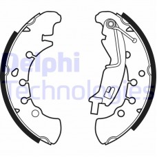 LS1973 DELPHI Комплект гальмівних колодок