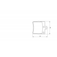 0986424519 BOSCH BOSCH Гальмівні Колодки задні DB W203 00-