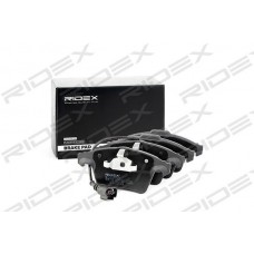 402B0668 RIDEX Комплект гальмівних колодок дисковий гальм