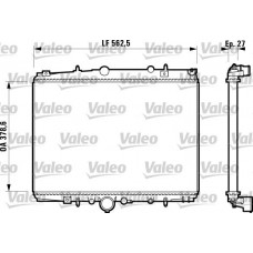 732598 VALEO Радіатор охолодження двигуна
