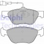 LP1587 DELPHI Комплект гальмівних колодок дисковий гальм