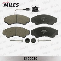 E400030 MILES Комплект гальмівних колодок дисковий гальм