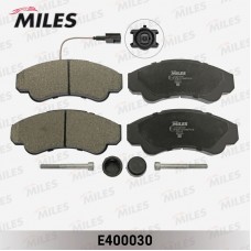 E400030 MILES Комплект гальмівних колодок дисковий гальм