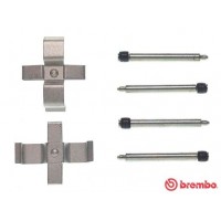A 02 270 BREMBO Комплектуючі колодки дискового гальма