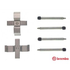 A 02 270 BREMBO Комплектуючі колодки дискового гальма