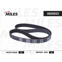 AB26023 MILES Зубчастий ремінь