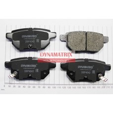 DBP4042 DYNAMATRIX Комплект гальмівних колодок дисковий гальм