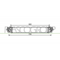 AA344N003 PRASCO Интеркулер