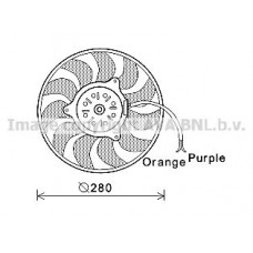 AI7517 AVA QUALITY COOLING Вентилятор охолодження двигуна