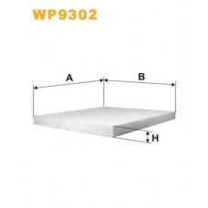 WP9302 WIX FILTERS Фільтр повітря у внутрішньому просторі