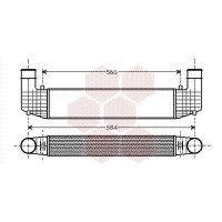 58004157 VAN WEZEL Интеркулер