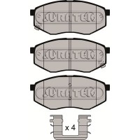 JCP8112 JURATEK КомплеК т гальмівних колодок, дискове гальмо