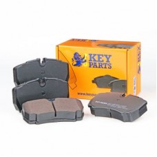 KBP1863 KEY PARTS Комплект гальмівних колодок дисковий гальм