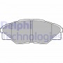 LP2496 DELPHI Комплект гальмівних колодок дисковий гальм