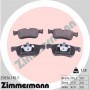 25836.170.1 ZIMMERMANN КомплеК т гальмівних колодок, дискове гальмо