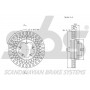 1815312575 sbs Гальмівний диск