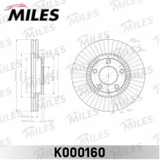 K000160 MILES Гальмівний диск