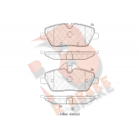 RB1662-202 R BRAKE Комплект гальмівних колодок дисковий гальм