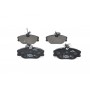 0 986 424 033 BOSCH Комплект гальмівних колодок дисковий гальм